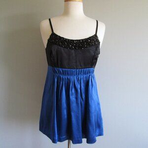 Y2K Kenzie 100% Silk  Spaghetti Strap Tank Top